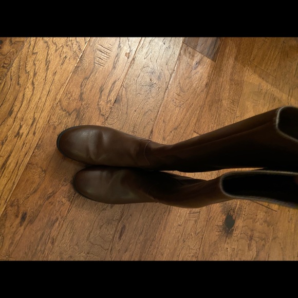 Brown Leather Boots - Picture 2 of 3